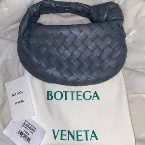 SOLD - BOTTEGA VENETA Jodie Mini Leather Woven Bag